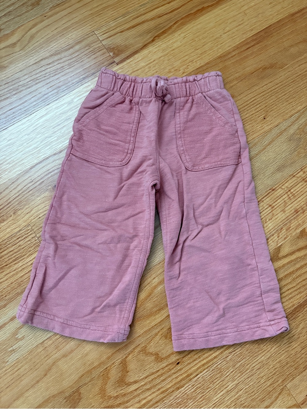 Carter's Mauve-Pink Pull-On Wide Leg Joggers
